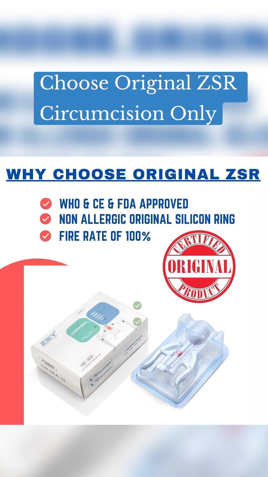 Choose Original ZSR Circumcision Only