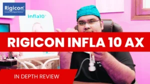 Dr. Vijayant govinda Gupta explains about the rigicon infla 10 ax (Youtube Thumbanil)