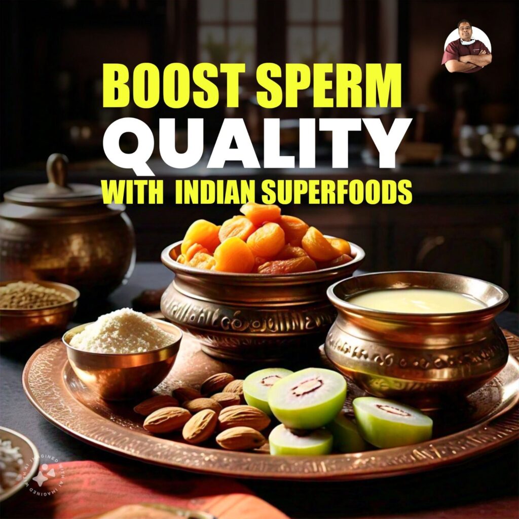 Indian superfoods to boost sperm quality